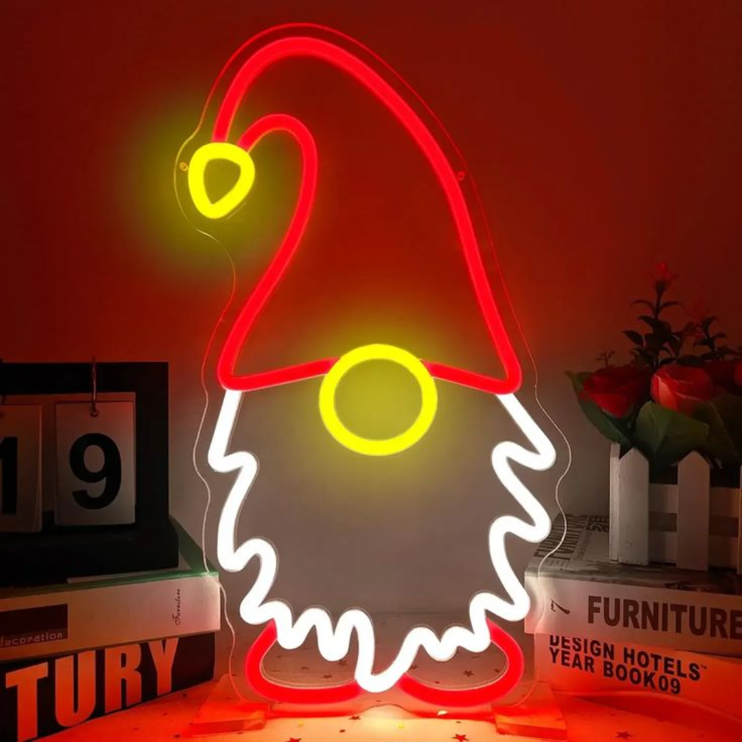 Santa Claus Neon Sign