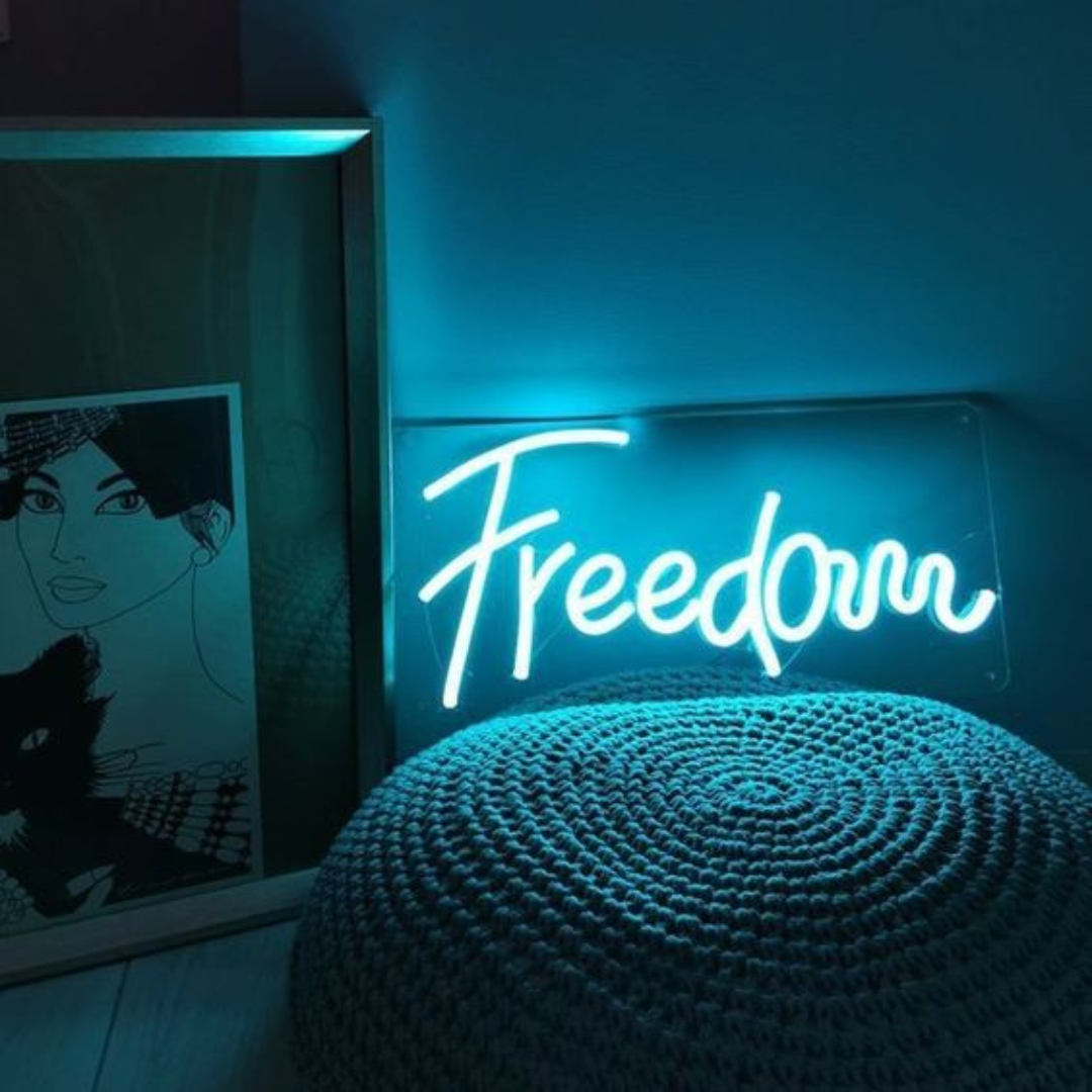 Freedom Neon Sign