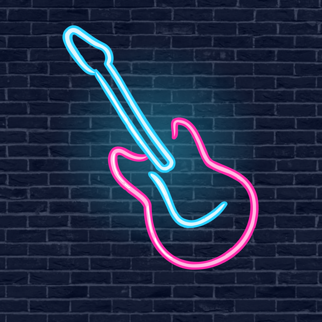 Guitar Neon Sign