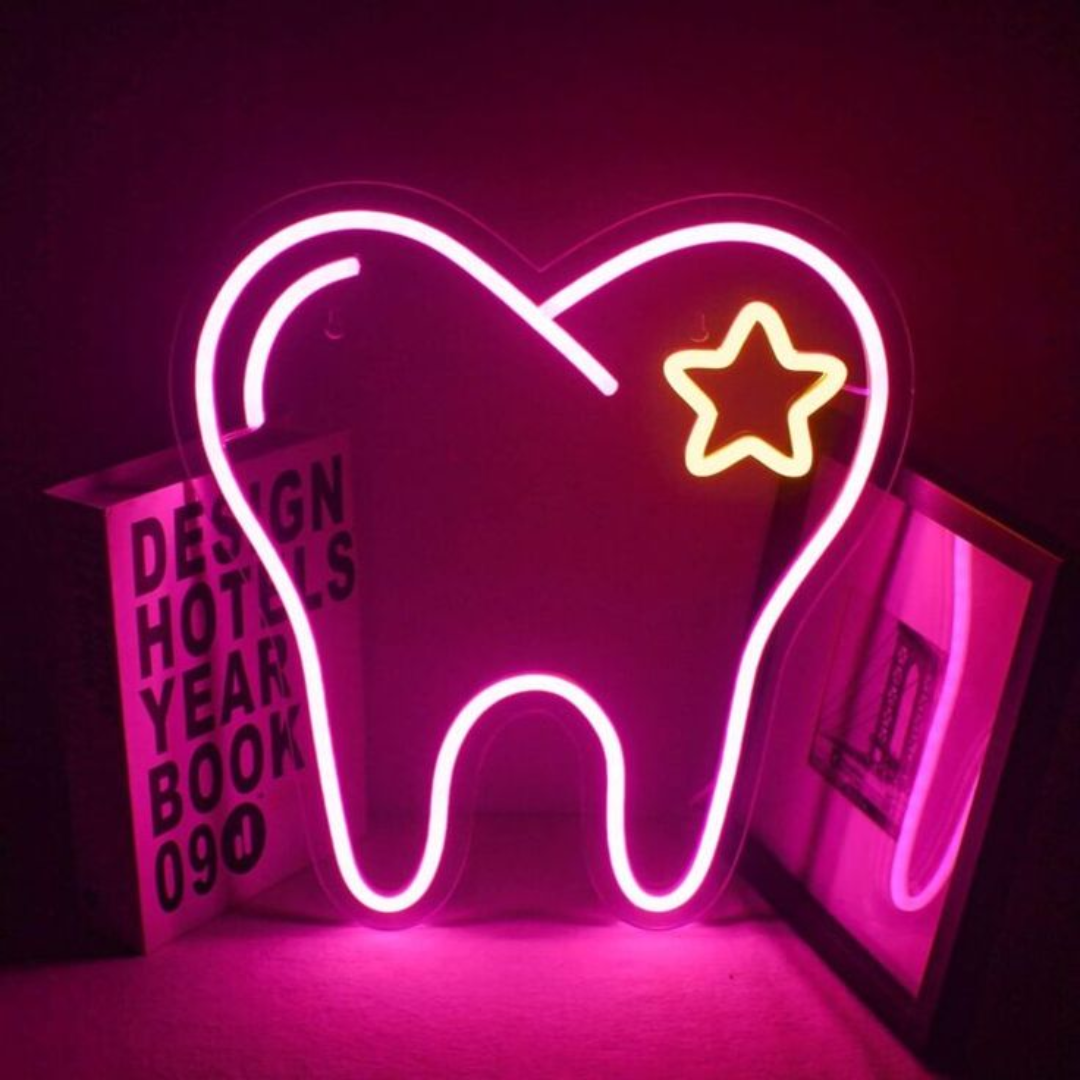 Tooth Sign Neon Sign