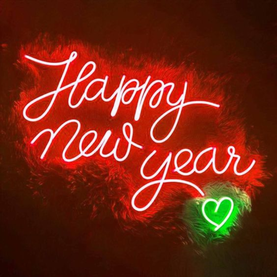 Happy New Year Neon Sign