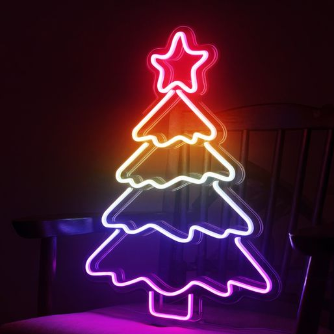 Christmas Tree Neon Sign