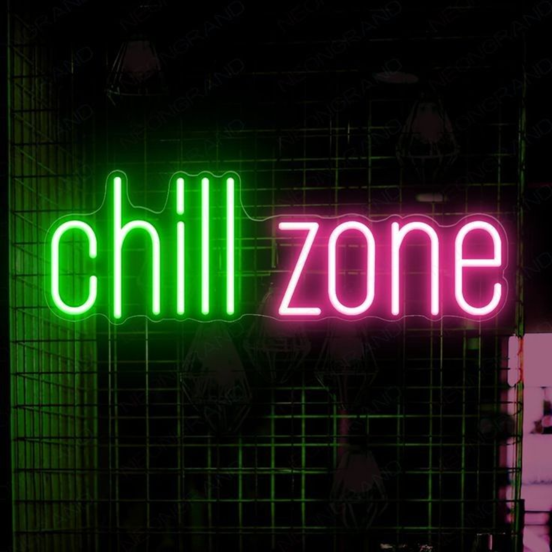 Chill Zone Neon Sign