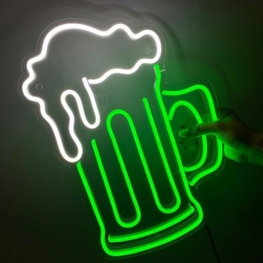 Beer Glass Neon Sign