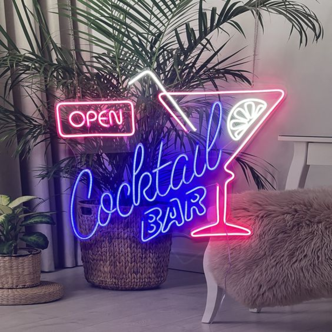 Cocktail Neon Sign